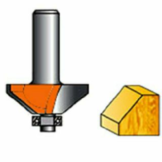 Mũi phay gỗ vát 45° 25 ly