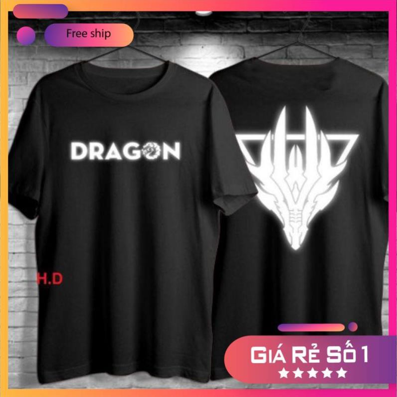 [ HOMEI ] 🔺ÁO PHÔNG, 🔺ÁO THUN tay lỡ phản quang 👉 bạc sói Dragon thời trang nam nữ, cặp đôI 👉form thụng unisex ulzzang