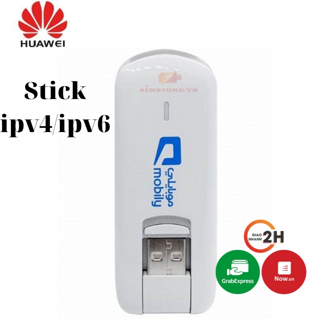 Usb 3G Huawei E3276 Stick có ipv4/ipv6 , Dcom 3G chạy app đổi ip hỗ trợ ipv4/ipv6 | BigBuy360 - bigbuy360.vn