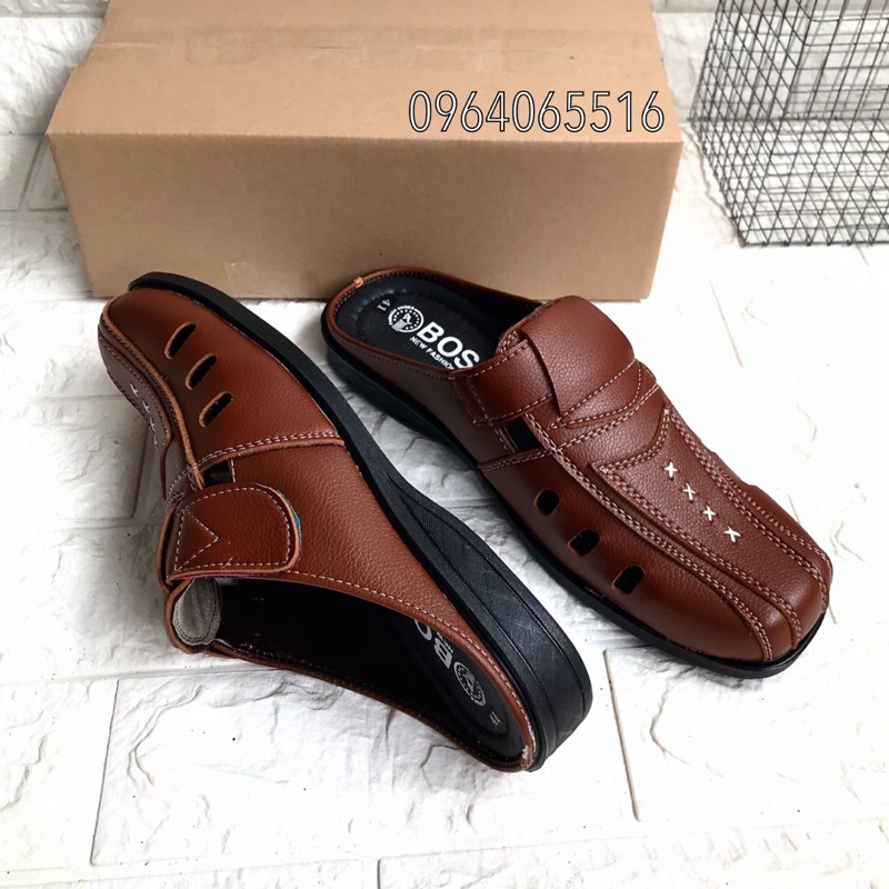 Giày không gót nam mẫu mới..da mềm..kiểu dáng đẹp..Size từ 38-43..đế khâu sẵn rất chắc chắn