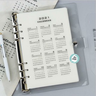 LỊCH CHO PLANNER A5/A6 2021