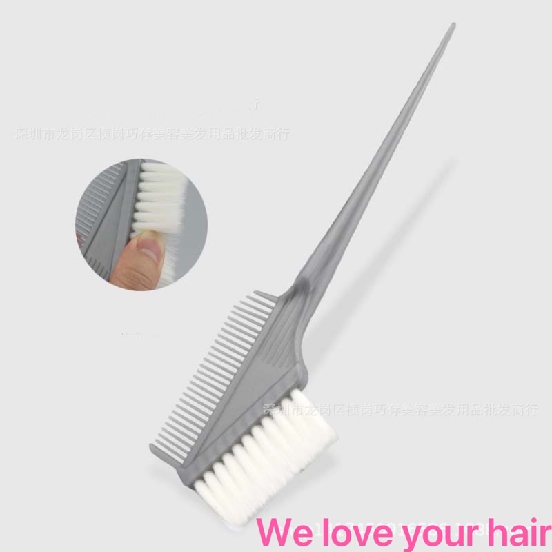 Com bo 3  chổi lược nhuộm tóc vào thuốc hoá chất uốn nhuộm ép