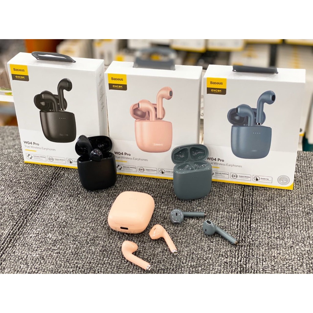 Tai nghe không dây True Wireless Baseus Encok Earphones W04 Pro | BigBuy360 - bigbuy360.vn