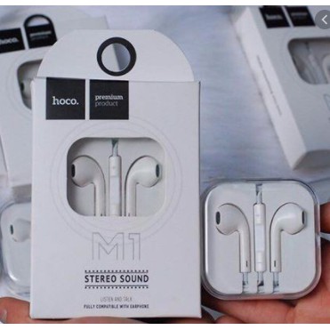 Tai nghe Hoco M1 chính hãng cổng 3.5mm - Tai nghe có mic đàm thoại BH 6 tháng