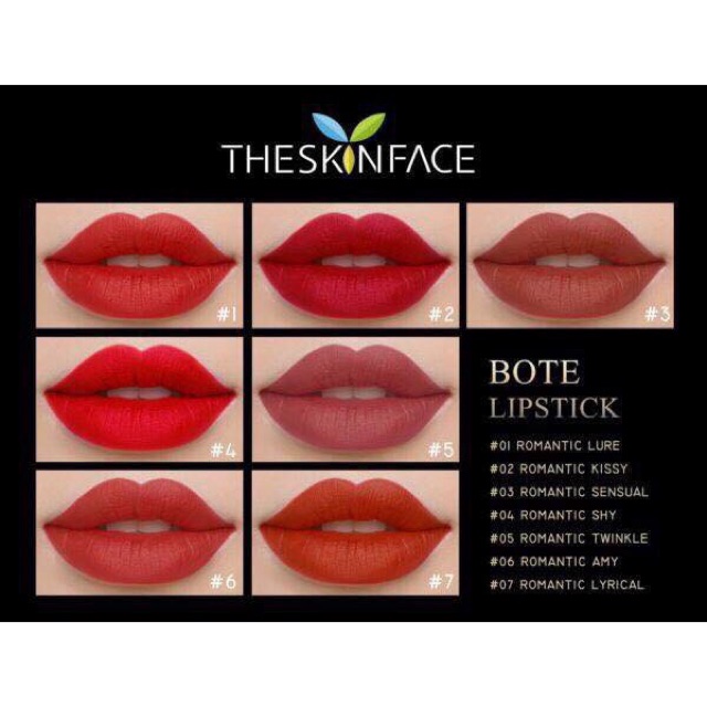 Son The skinface bote lipstick mẫu mới 2018