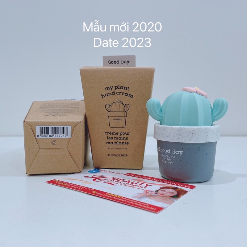 (AUTH) Kem Dưỡng Da Tay MY PLANT HAND CREAM 30ml The Face Shop | BigBuy360 - bigbuy360.vn