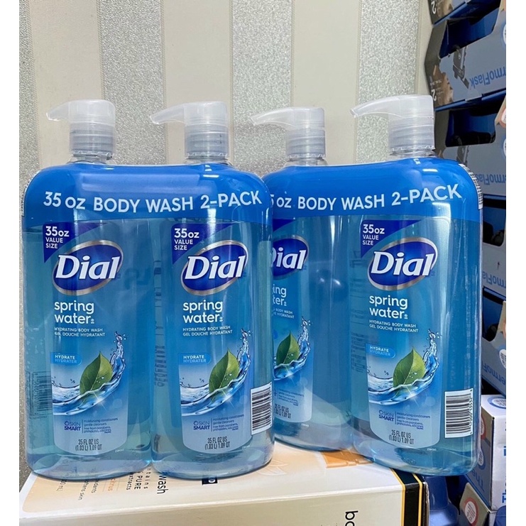 Sữa Tắm Dial Spring Water Hydrating Body Wash — Mỹ