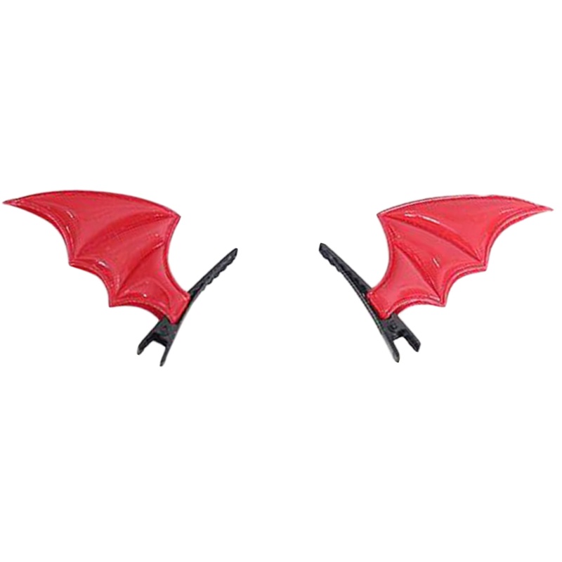 Kẹp Tóc Chống Trượt Hình Đôi Cánh Phong Cách Lolita Cho Bé Gái
