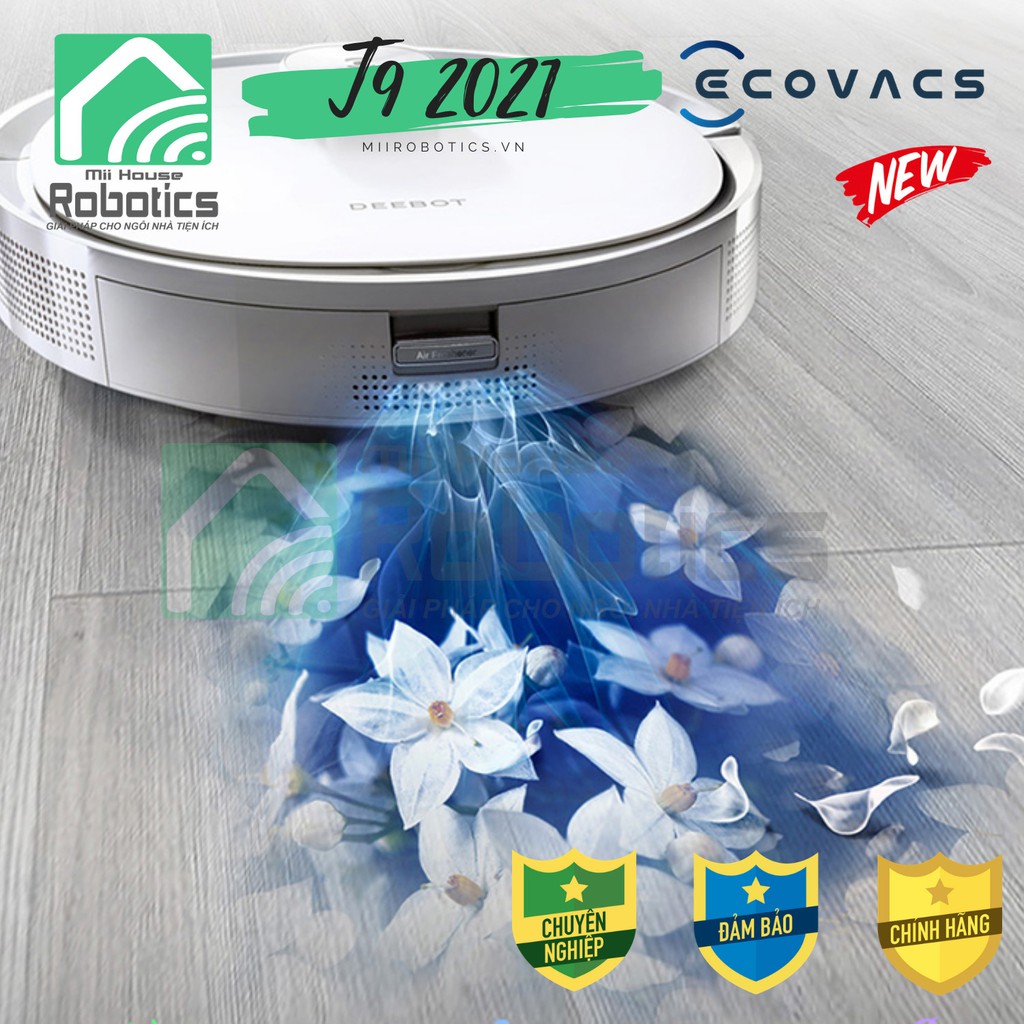 [Model 2021] Ecovacs DEEBOT T9 AIVI | T9 POWER Robot Hút Bụi - Robot lau nhà - Hàng mới 100% Chính hãng - Giá tốt nhất