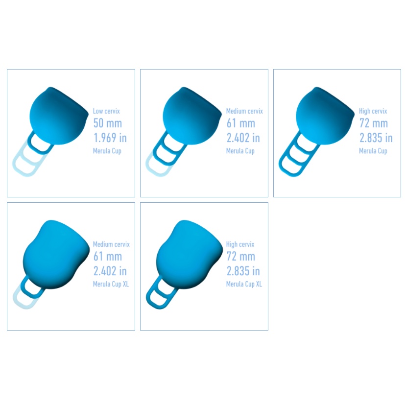 Merula Cup cốc nguyệt san từ Đức có thiết kế ngăn rò, dung tích hứng chứa lớn, 2 size Regular 38ml và XL 50m