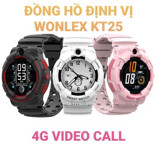 Đồng hồ định vị Wonlex KT25 video call 4G dáng thể thao chống nước