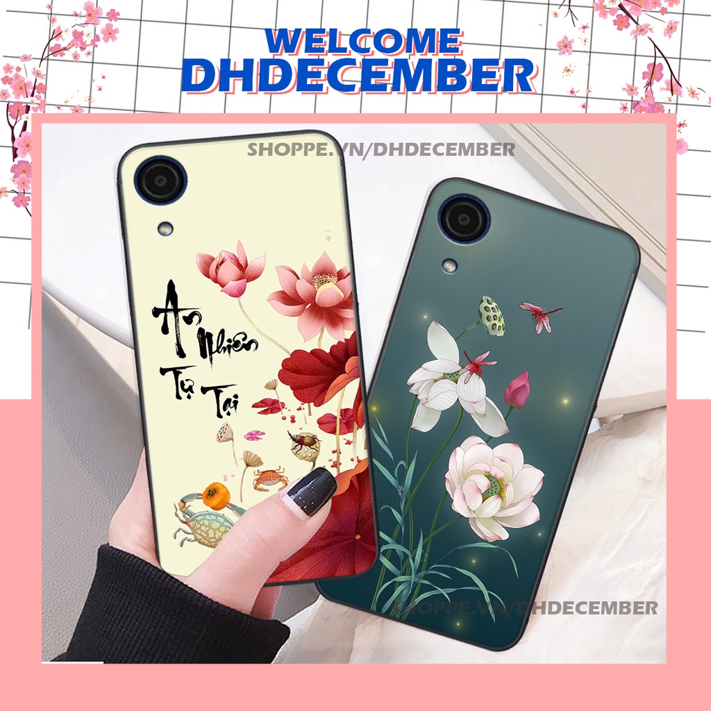 Ốp lưng Samsung Galaxy A03 CORE in hình thư pháp tâm an vạn sự an ,mã đáo thành công SIÊU CHẤT