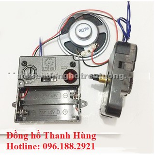 Bộ máy đồng hồ tường điểm nhạc chuông Đài Loan chính hãng cao cấp- Đồng Hồ Thanh Hùng