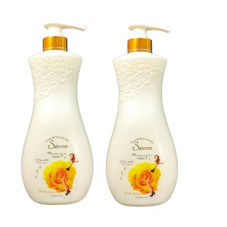 Combo 2 chai sữa tắm Salome sáng và dưỡng da hương Enchanteur 1000ml x 2 chai Date 2024