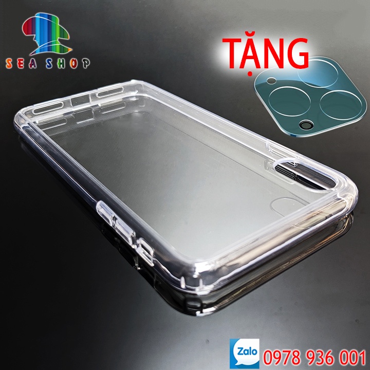 [TẶNG DÁN BẢO VỆ CAM] Ốp lưng iPhone XR, XS Max chống sốc- Chất liệu cao cấp- Lưng bằng nhựa cứng chịu lực, Không vàng ố
