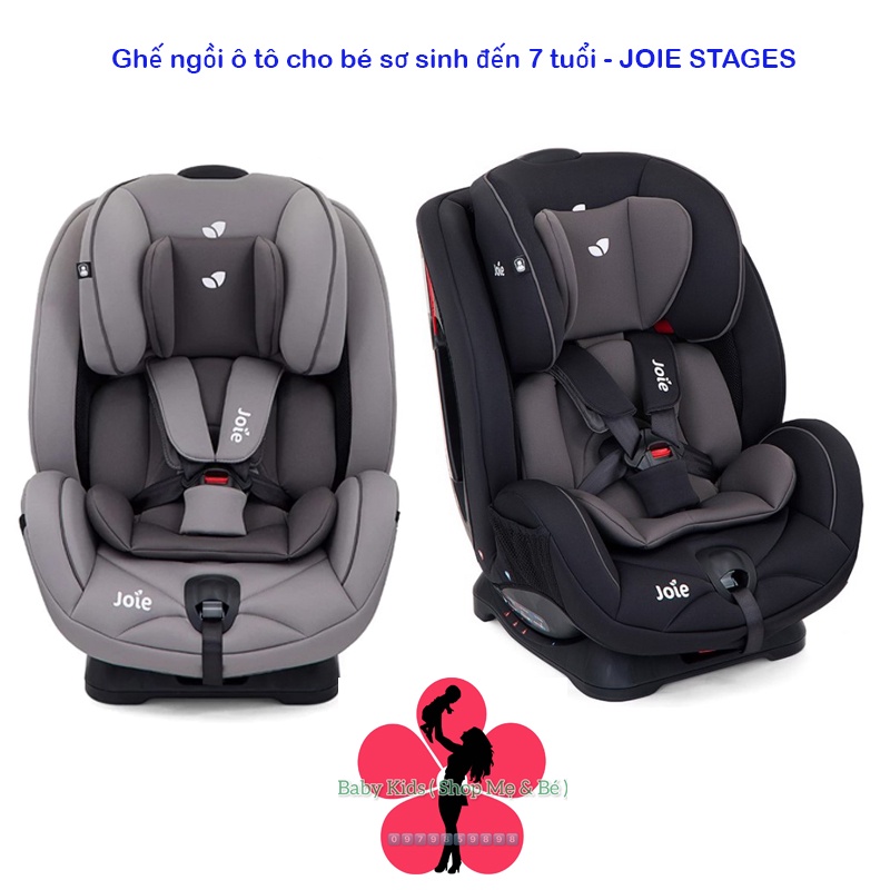 Ghế ngồi ô tô cho bé sơ sinh đến 7 tuổi, 0-25KG - JOIE STAGES