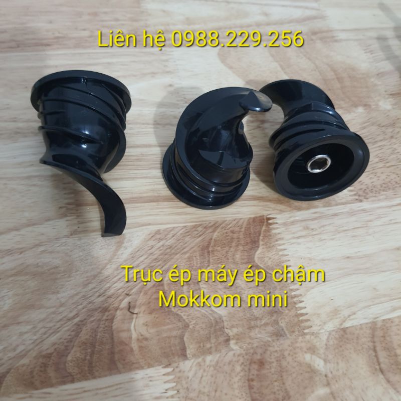 Phụ kiện trục ép máy ép chậm minni MOKKOM