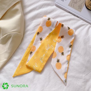 Khăn Lụa Buộc Tóc Đa Năng Phong Cách Hàn Quốc Sunora