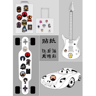 1 Miếng Dán Trang Trí Hình One Piece Độc Đáo