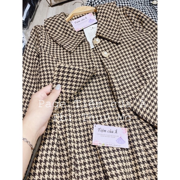 Sét dạ 2 món váy 2 dây và áo khoác ngoài 2 màu kèm ảnh thật _Tiệm của Ả | BigBuy360 - bigbuy360.vn