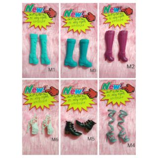 Giày cao gót và bốt chính hãng cho búp bê barbie
