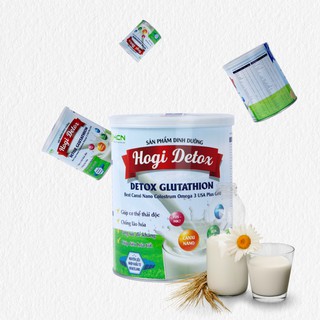 Sữa bột Hogi Detox giúp tăng cường sức đề kháng, chống lão hóa