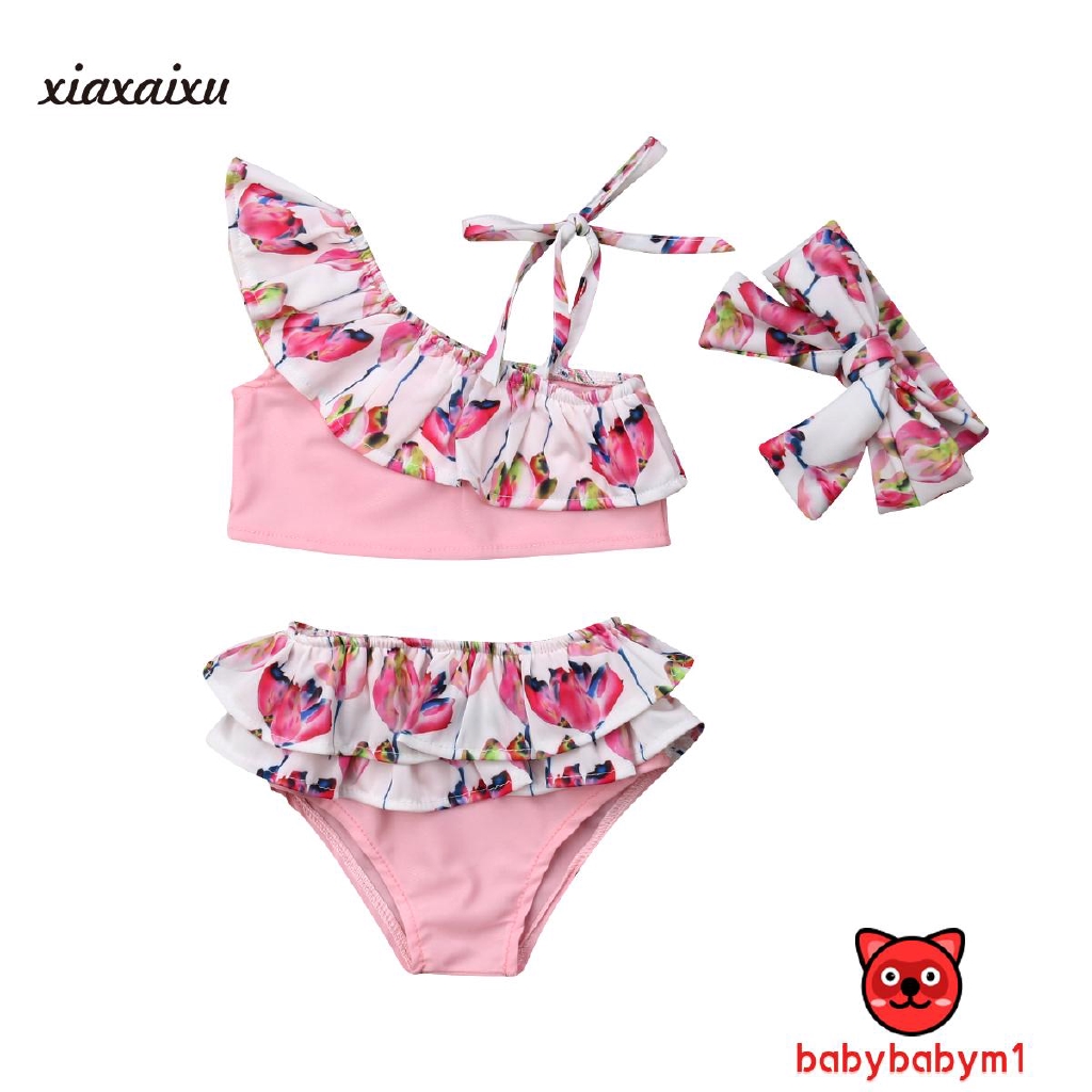 Set bikini 2 mảnh xinh xắn cho bé gái