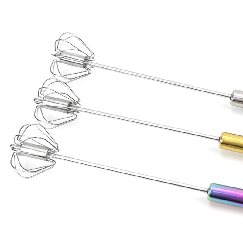 Cây Khuấy Kem Bằng Thép Không Gỉ Nhiều Màu Sắc