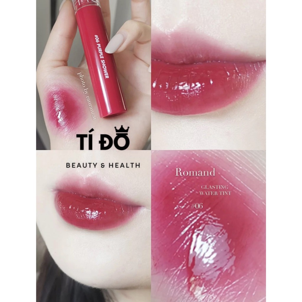 ROMAND - Son Bóng Trong Trẻo Glasting Water Tint