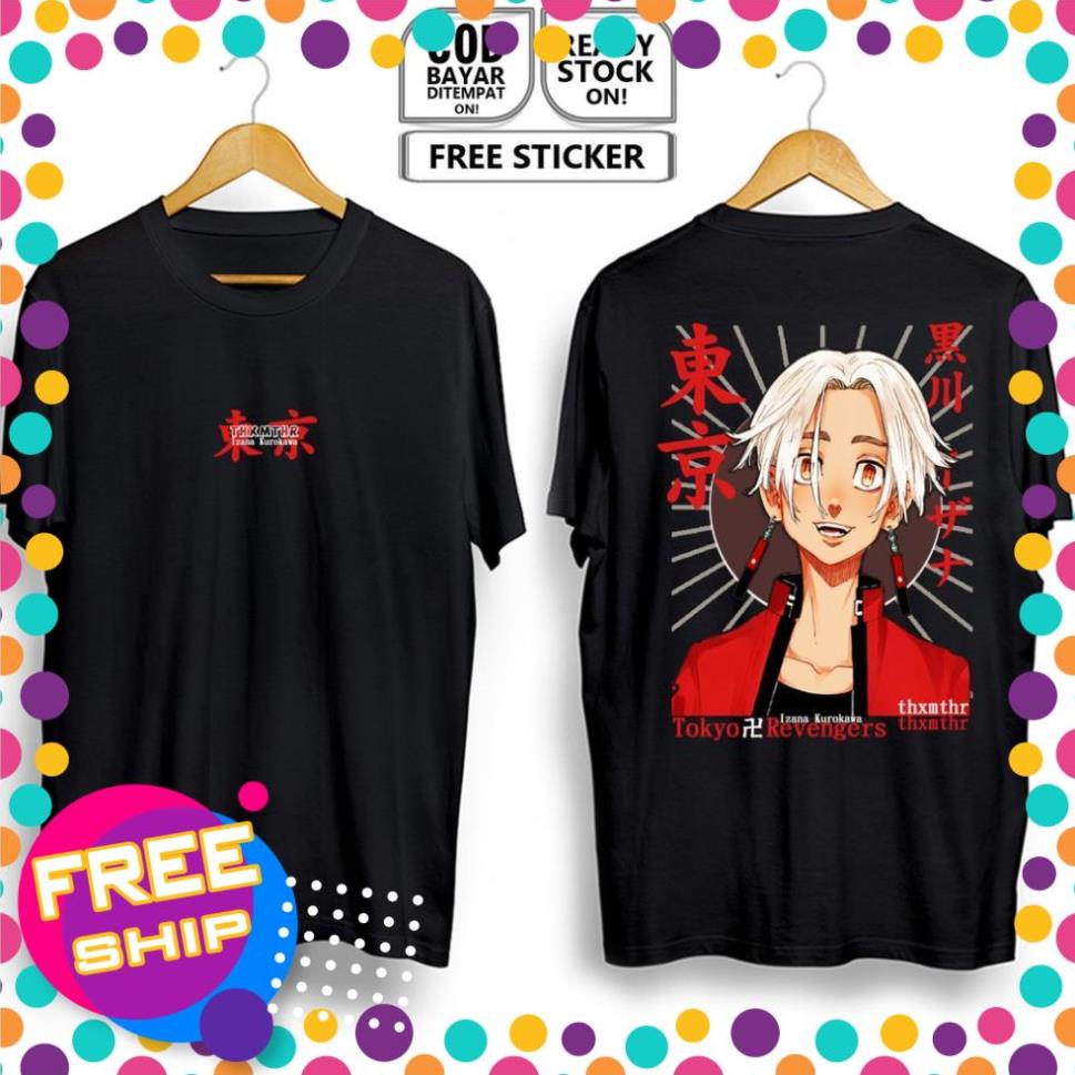 (SALE HOT) Áo thun in hình Izana KUROKAWA TOKYO REVENGERS độc đẹp áo mát chất xịn