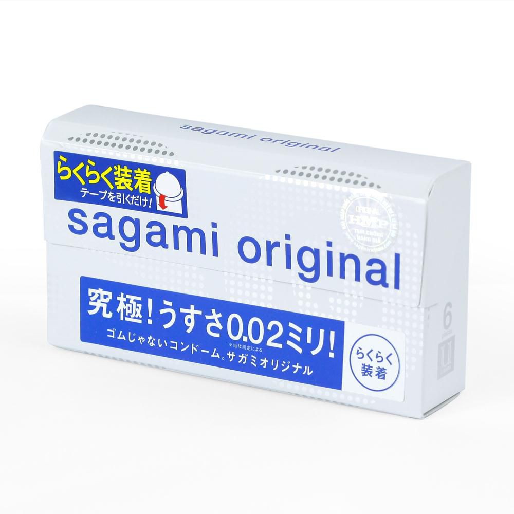 [CHÍNH HÃNG] BAO CAO SU - SAGAMI Original 0.02 QUICK - HỘP 6 CHIẾC - MADE IN JAPAN