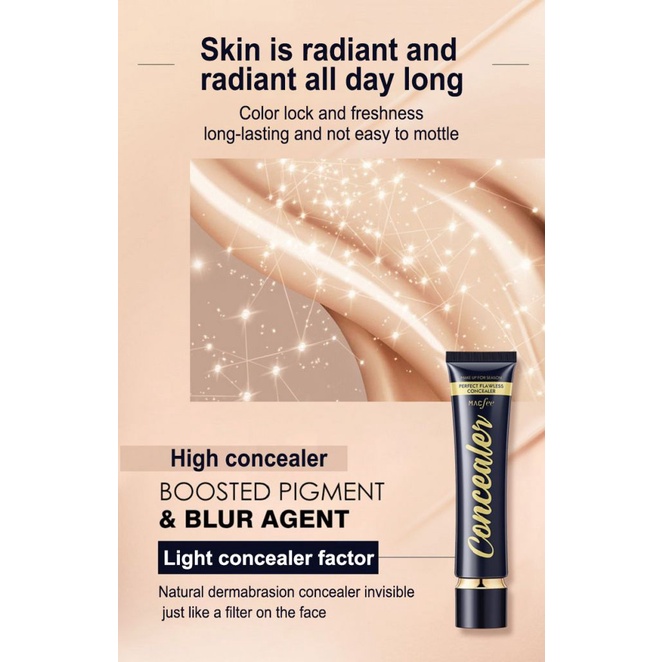 Hàng có sẵn Kem nền che khuyết điểm dạng lỏng MCAFEE màu trong suốt tinh tế dưỡng ẩm và khóa nước không dễ phai màu | BigBuy360 - bigbuy360.vn