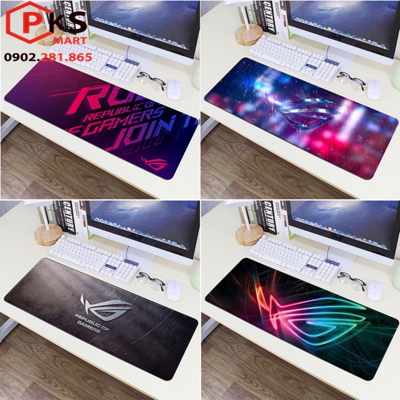 Lót chuột, pad chuột dày 80x30x0.2cm chống nước, chống bui bẩn, thao tác chuột dễ dàng