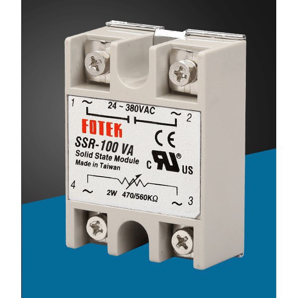 Sale  Giá gốc Solid State Module SSR - 100VA ( Relay Rơ le bán dẫn ) Fotek .