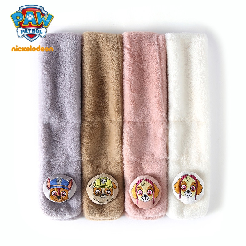 Hàng Mới Về Khăn Choàng Cổ Dệt Thật In Hoạt Hình paw patrol Thu Đông Cho Nam Và Nữ