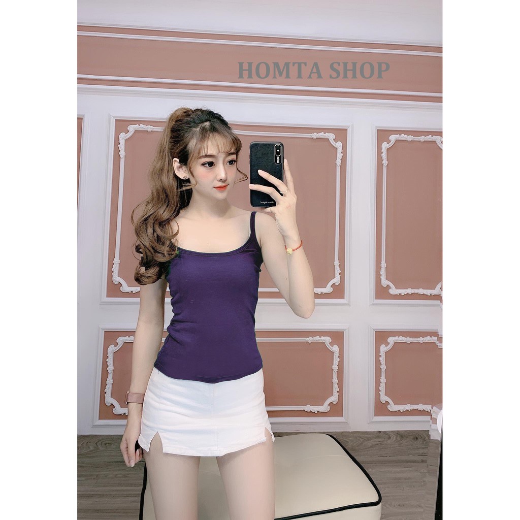 Áo Hai Dây nhiều màu Form Đẹp Giá chuẩn