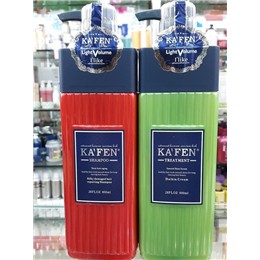 Cặp Gội Xả Kafen Vuông Phục Hồi Tóc Lão Hóa 800ml x 2