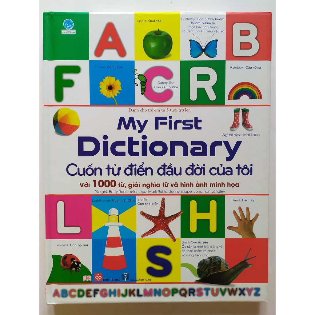 Sách - My First Dictionary - Cuốn Từ Điển Đầu Đời Của Tôi
