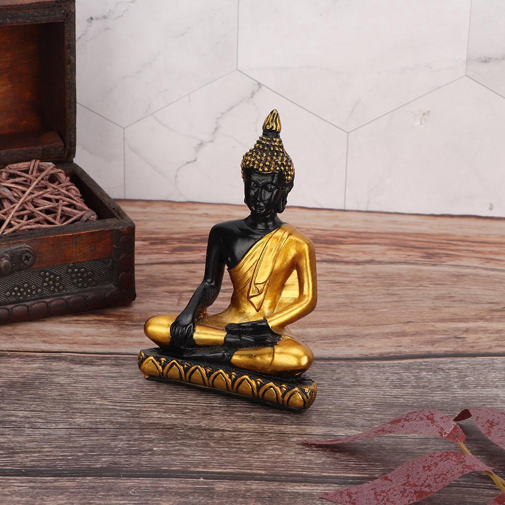 Tượng Phật Thích Ca thu nhỏ bằng nhựa resin kích thước 7x11cm