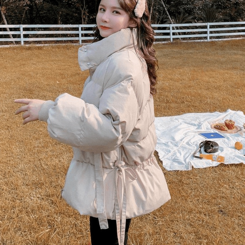 (HCM) Áo khoác phao nữ cao cấp 3 lớp dày dặn siêu ấm áp mùa đông siêu xịn - giữ ấm cho cơ thể mùa đông lạnh giá KME FASH