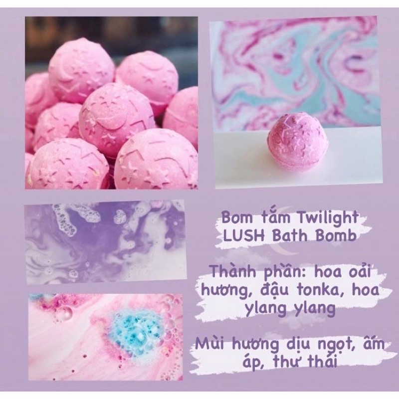 Bom tắm Twilight bath bomb LUSH