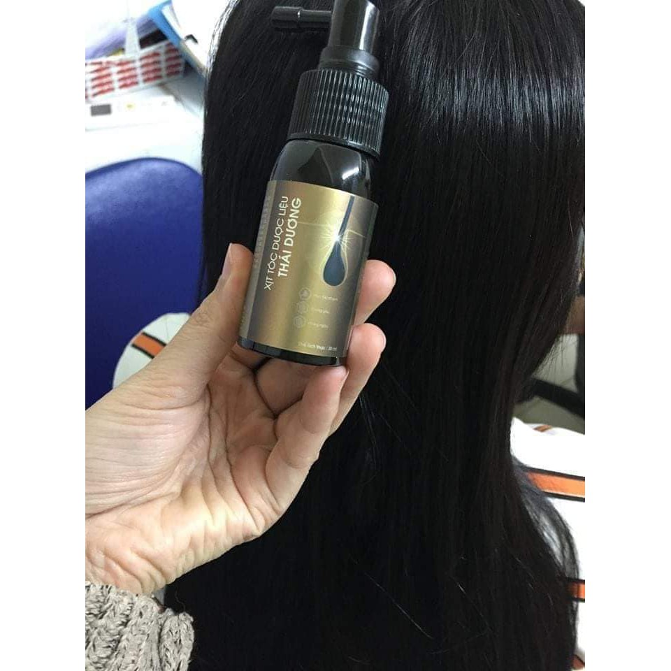 Xịt Tóc Dược Liệu Thái Dương [RẺ VÔ ĐỊCH] Xịt Dưỡng Kích Thích Mọc Tóc,Trị Rụng Tóc,Chống Hói,Giảm Khô Xơ,Mềm Mượt