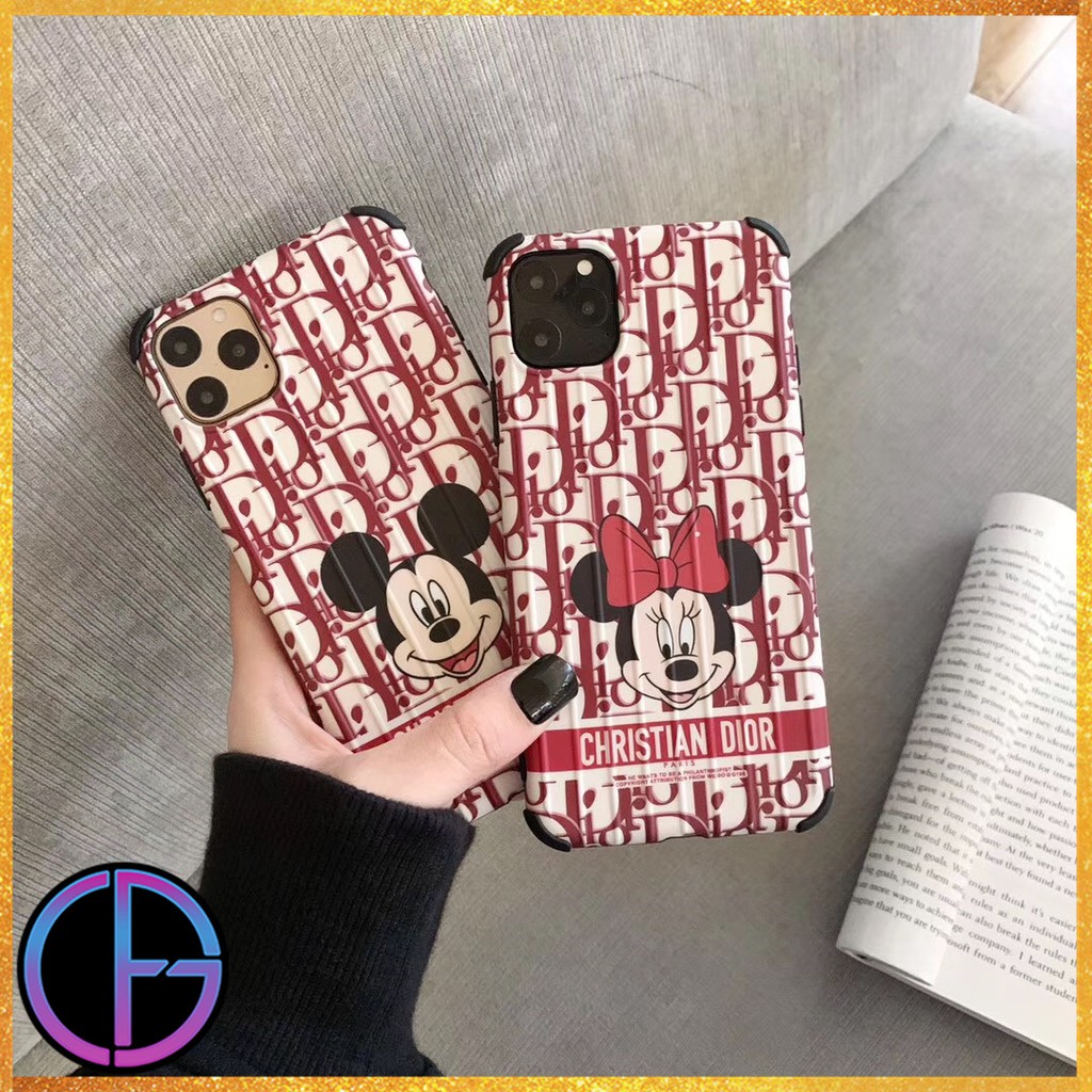 Ốp Điện Thoại In Hình Chuột Mickey / Minnie Đáng Yêu Cho Iphone 11 Pro Max Xr Xs Se 7 8 Plus | BigBuy360 - bigbuy360.vn