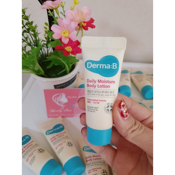 Dưỡng thể Derma-B Daily Moisture Body Lotion 20ml