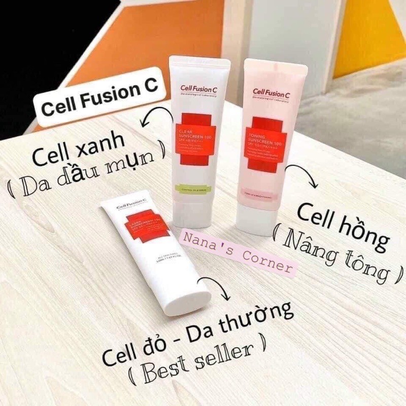 Kem Chống Nắng Cell Fusion C