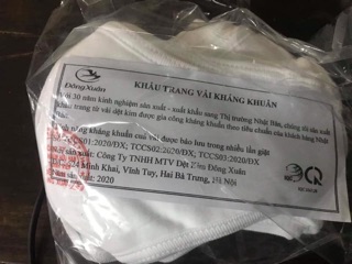 Khẩu Trang Dệt Đông Xuân