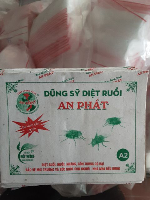 Sỉ - 10 tấm keo dính ruồi An Phát - Dũng sĩ diệt ruồi