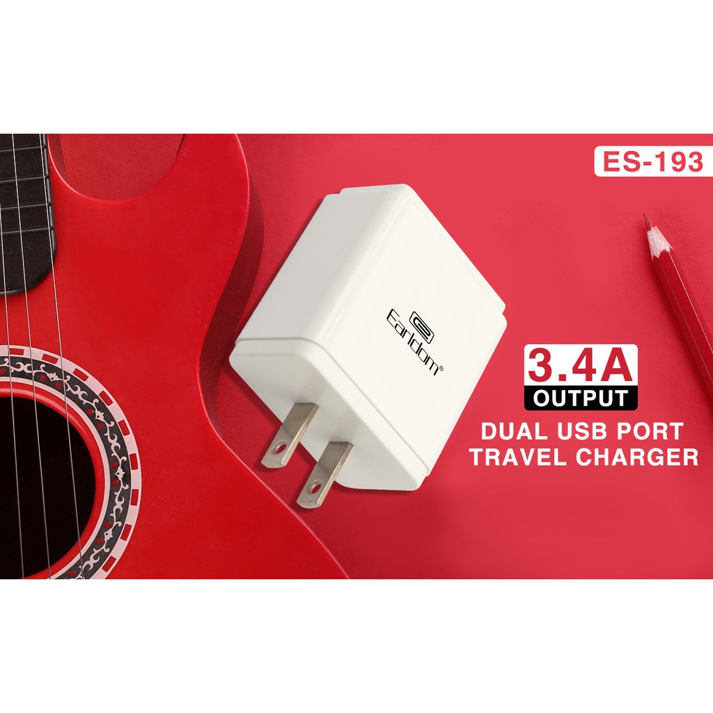 Củ Sạc Nhanh 3.4A EarlDom ES-193 kèm dây sạc chân micro -dc3792