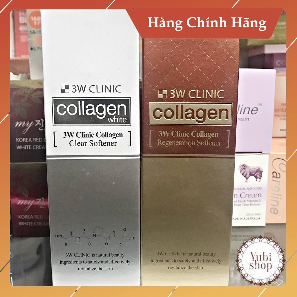 Nước Hoa Hồng Dưỡng Trắng Và Tái Tạo Da 3w Clinic Collagen - Chính Hãng Hàn Quốc - Nước Hoa Hồng 3w Clinic Collagen - KM | BigBuy360 - bigbuy360.vn