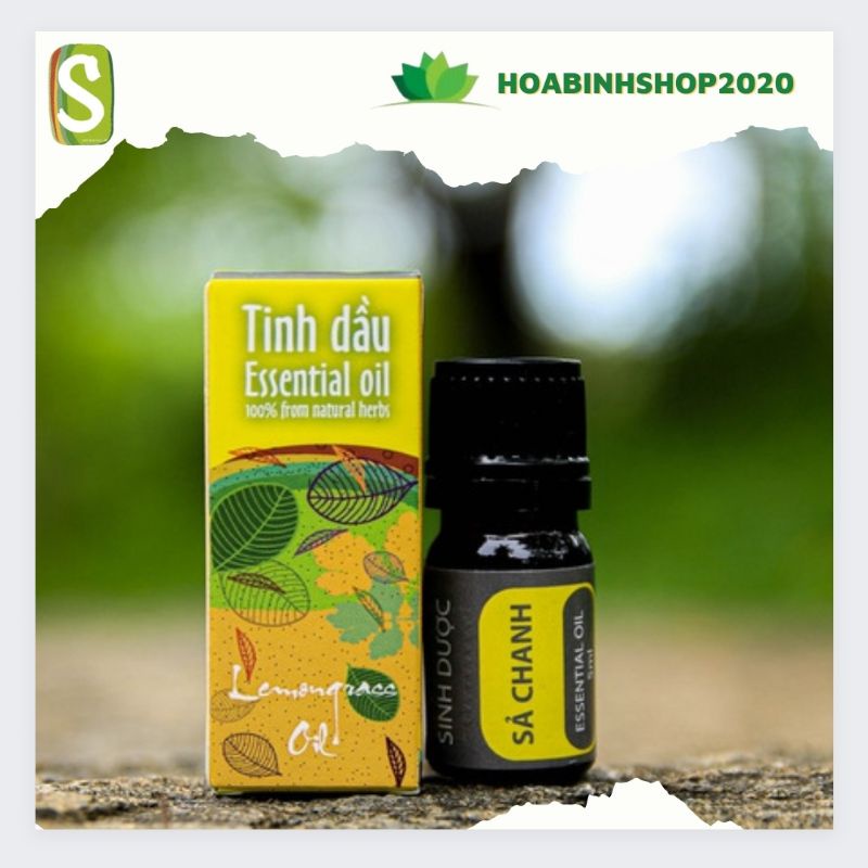 [CHÍNH HÃNG] Tinh dầu Sả chanh 5ml HTX Sinh Dược